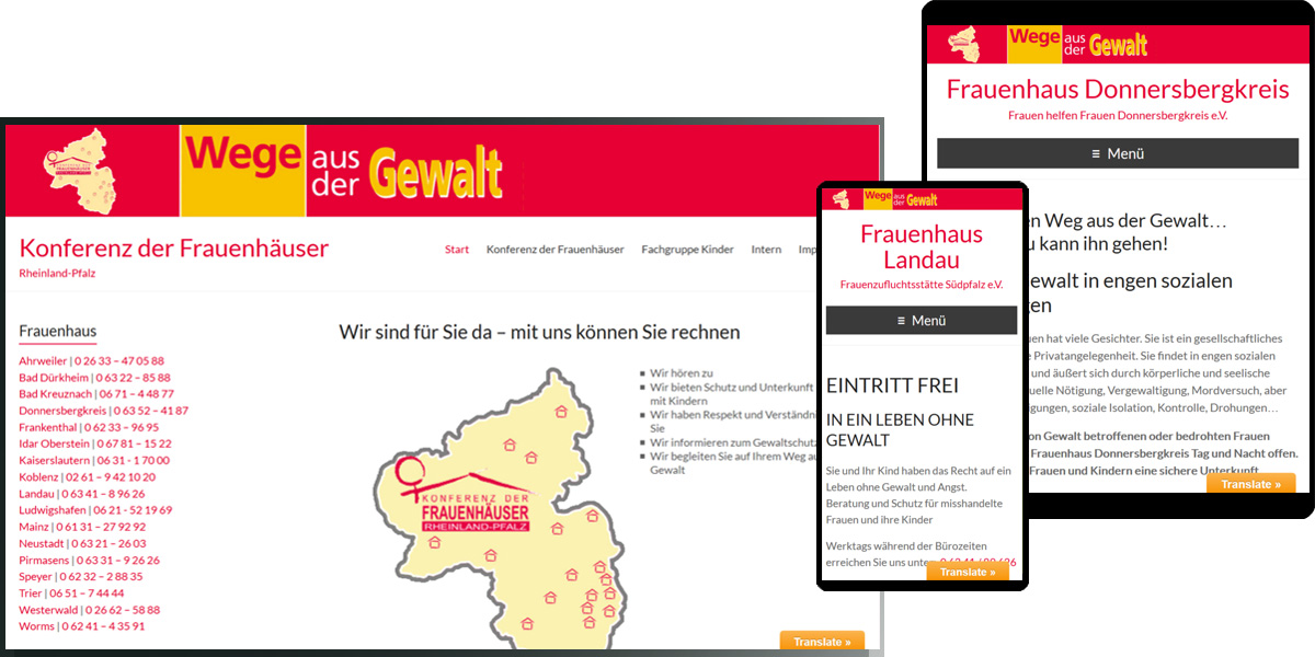 Frauenhäuser Rheinland-Pfalz von Ahrweiler bis Worms